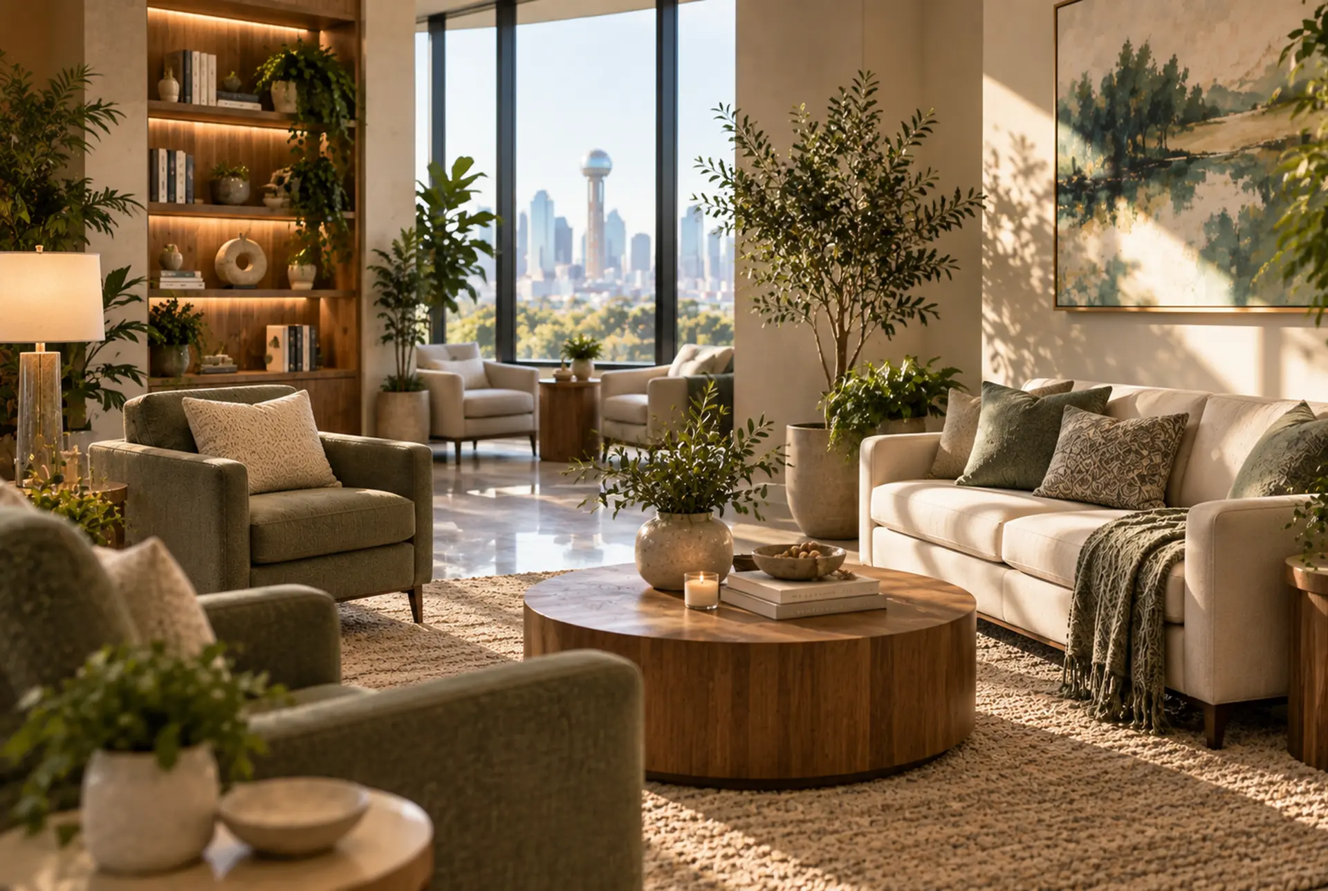 Our upscale mental health clinic in Dallas.